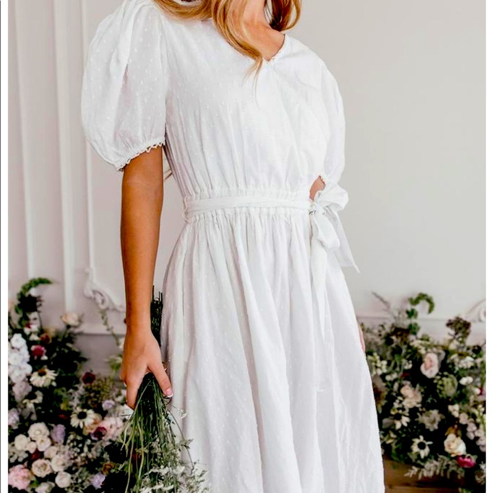 JessaKae White Boho Dress
